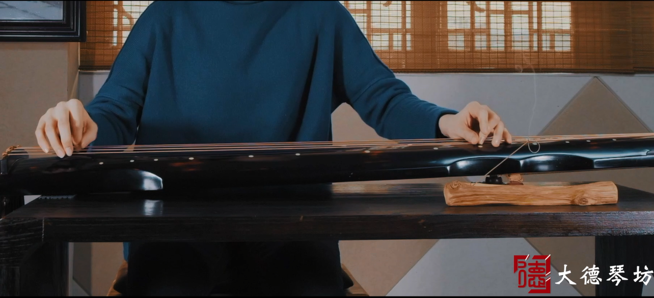 古琴曲欣赏《龙翔操》PA旗舰厅珍品伏羲式古琴演奏
