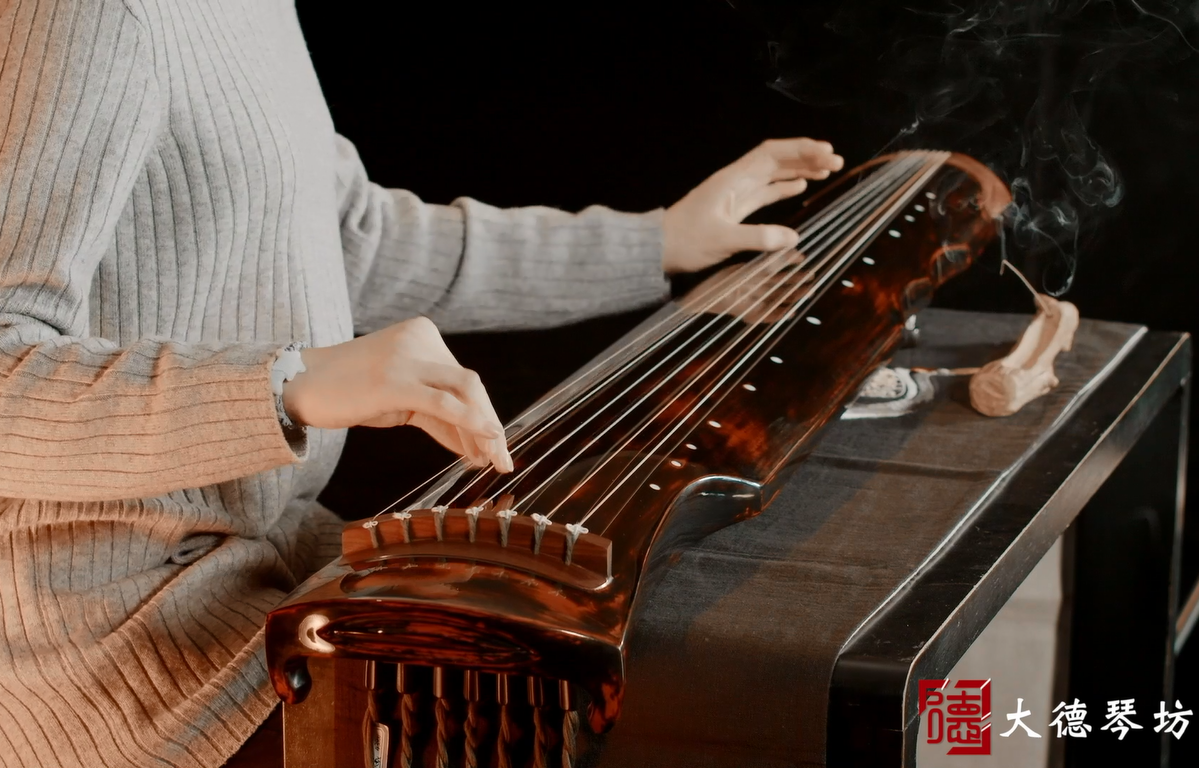 古琴曲《四大景》PA旗舰厅古琴珍品伏羲式演奏